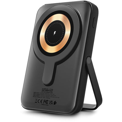 Urban Factory Magnee Power banco de energía magnético 10000mAh negro con carga inalámbrica y pantalla LCD