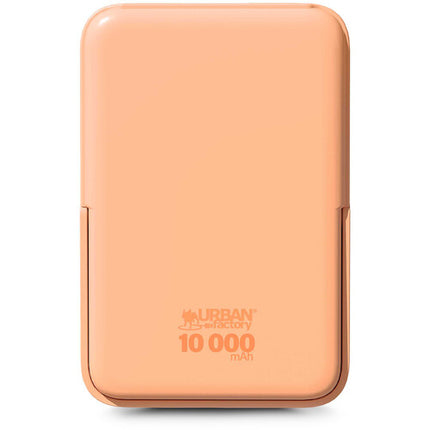 Urban Factory Magnee Power Banco de Energía Magnético 10000mAh con Pantalla LCD y Carga Inalámbrica