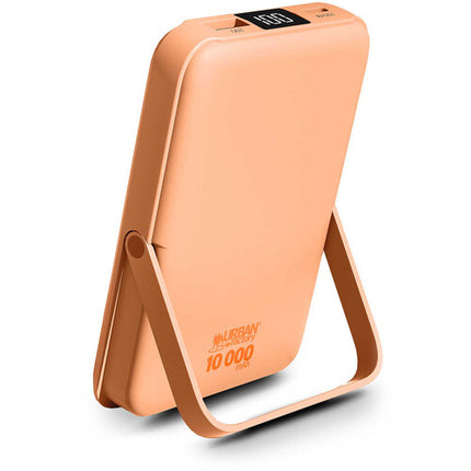 Urban Factory Magnee Power Banco de Energía Magnético 10000mAh con Pantalla LCD y Carga Inalámbrica