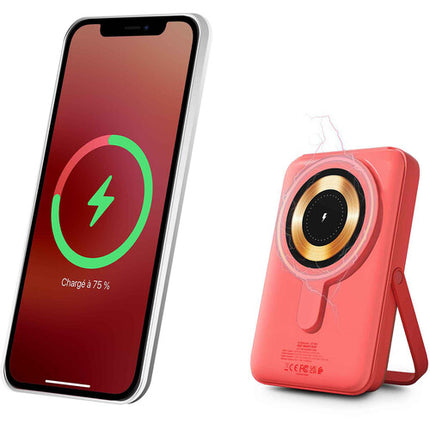 Urban Factory Magnee Power Batería Externa Magnética 10000mAh 20W USB-C Sugar Coral