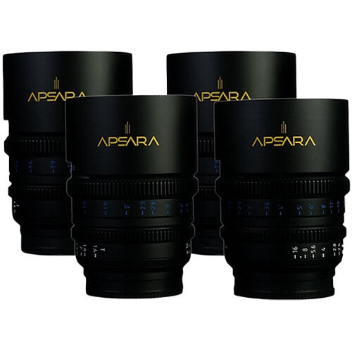 Simmod APSARA LUMIERE T1.4 Set de 4 Lentes Full Frame 24 35 50 75mm para Nikon Z