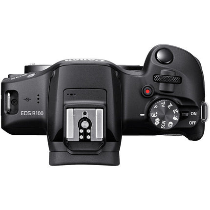 Canon EOS R100 Cámara sin Espejo 24.2MP con Lentes 18-45mm y 55-210mm