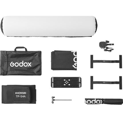 Godox Air Soft Tube para KNOWLED TP4R Luz Tubular Difusor con Rejilla y Faja