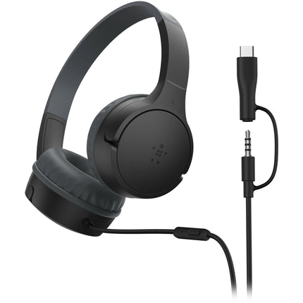 Audífonos Belkin On-Ear para Niños con Limitador 85dB y Micrófono