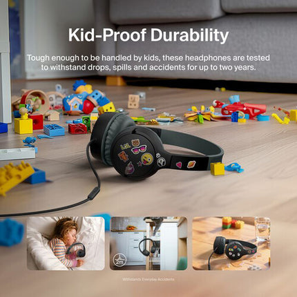 Audífonos Belkin On-Ear para Niños con Limitador 85dB y Micrófono