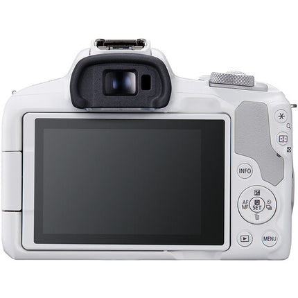 Cámara sin Espejo Canon EOS R50 Kit con Lentes 18-45mm y 50mm 24.2MP 4K UHD