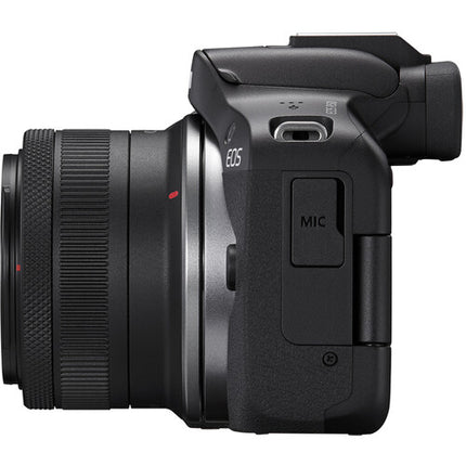 Canon EOS R50 Cámara sin Espejo 24.2MP UHD 4K Con Lentes 18-45mm y 55-210mm
