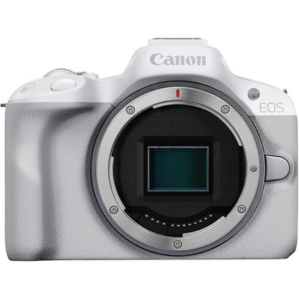 Canon EOS R50 Cámara Sin Espejo Blanco 24.2MP UHD 4K 30p Bluetooth Wi-Fi
