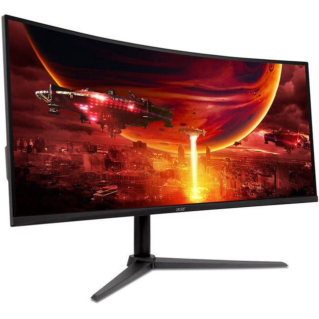 Acer Nitro ED0 ED340CU J0biipx Monitor Curvo Ultra Ancho 34" 1440p 120 Hz 1 ms