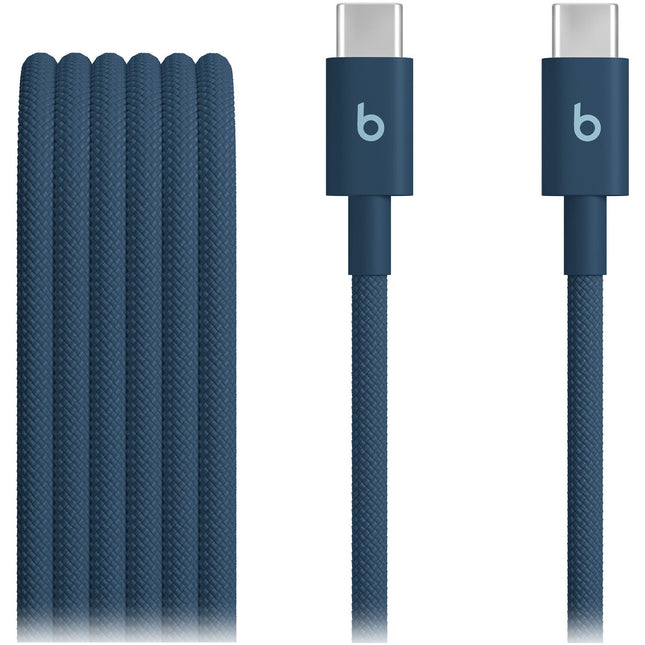 Beats by Dr Dre Cable USB-C a USB-C Tejido Azul Nitro 5 pies 60W