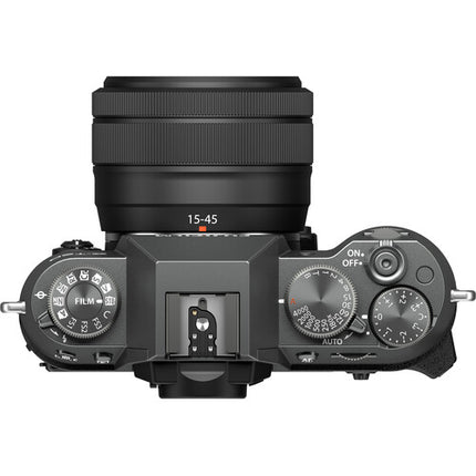 FUJIFILM X-T50 Cámara sin Espejo 40.2MP 4K 60p con Lente 15-45mm y Kit Básico