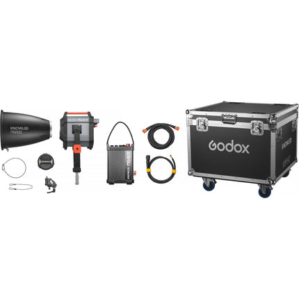 Godox KNOWLED MG4KR RGB LED Monolight Kit de Viaje 225 Lux 1800-10000K
