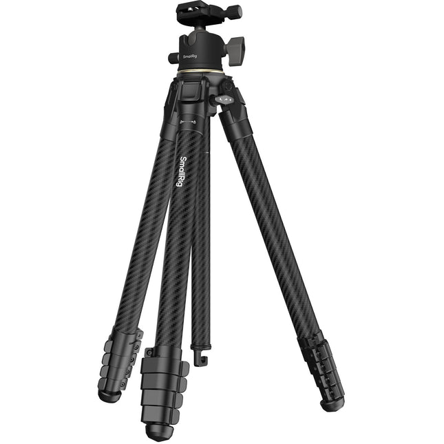 SmallRig BH265 Trípode de Viaje Carbono 59.1" 13.2 lb con Bolsa