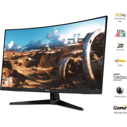 ASUS TUF Gaming VG328H1B Monitor 31.5" Curvo 165 Hz Full HD VA 2-Pack