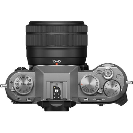 FUJIFILM X-T50 Cámara sin Espejo 40.2MP 4K 60p con Lente 15-45mm OIS