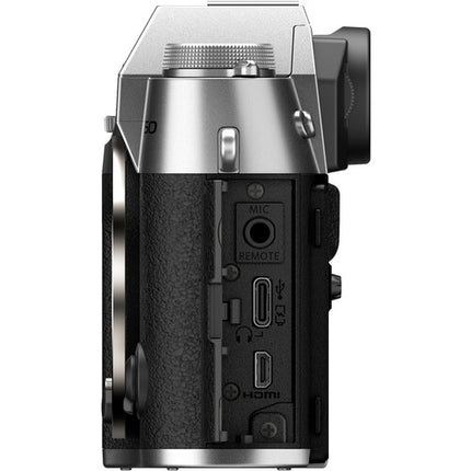 FUJIFILM X-T50 Cámara sin Espejo 40.2MP 4K 60p con Lente 15-45mm OIS