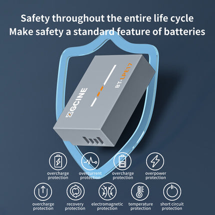 ZGCINE LP-E17 Batería para Cámara 7.2V 1030mAh con Garantía 1 Año