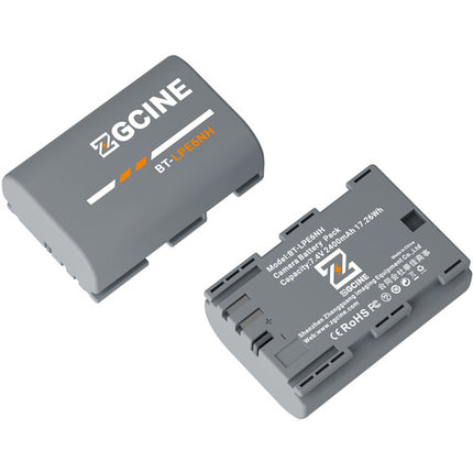 ZGCINE LP-E6NH Batería para Cámara Canon 7.2V 2400mAh
