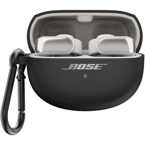 Funda de Silicona Bose para Ultra Open Earbuds con Clip Negro