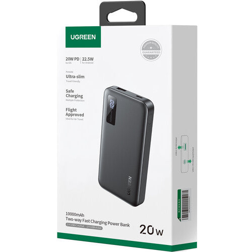 UGREEN PB311 batería portátil USB-C 10000 mAh 20W 22.5W carga rápida 5 pack