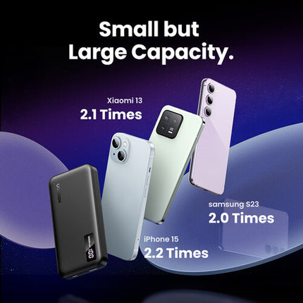UGREEN PB311 batería portátil USB-C 10000 mAh 20W 22.5W carga rápida 5 pack