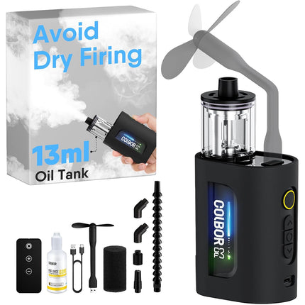 COLBOR CineFlare CF3 Máquina de Humo 30W con Control Remoto y Bolsa