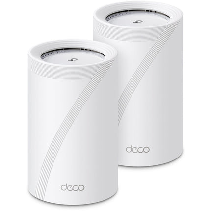 TP-Link Deco BE67 BE14000 Sistema Mesh Wi-Fi 7 Tri-Banda 13,659 Mb/s 6000 pies² 2 piezas
