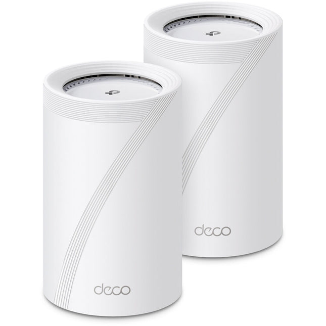 TP-Link Deco BE67 BE14000 Sistema Mesh Wi-Fi 7 Tri-Banda 13,659 Mb/s 6000 pies² 2 piezas