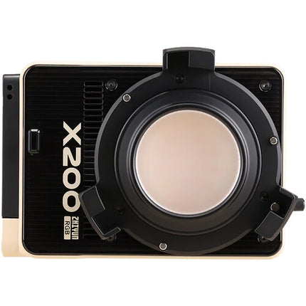 Zhiyun Molus X200 Luz LED RGB COB Kit Completo Softbox Parabólica 60D