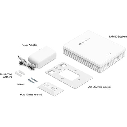 TP-Link EAP650-Desktop Punto de Acceso Wi-Fi 6 AX3000 Dual Banda 2976 Mb/s