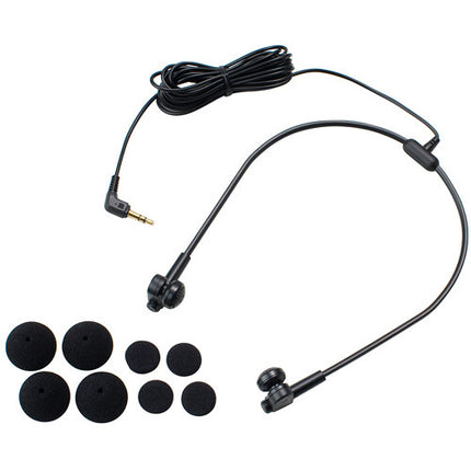 Olympus E-62 Auriculares In-Ear para Transcripción Cable 9.8 pies Compatible PC