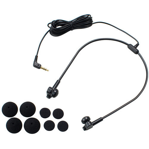 Olympus E-62 Auriculares In-Ear para Transcripción Cable 9.8 pies Compatible PC