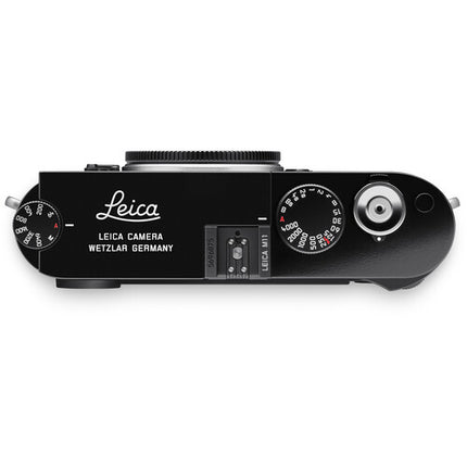 Leica M11 Cámara de telémetro 60MP Full Frame con memoria interna 64GB Glossy Black