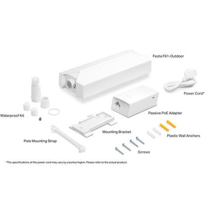 TP-Link Festa F61-Outdoor Punto de Acceso Wi-Fi 6 AX1800 1775 Mb/s IP67