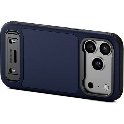 Tilta Khronos Lite Funda iPhone 17 Pro Azul Marino con Soporte Magnético