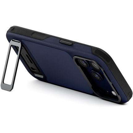 Tilta Khronos Lite Funda iPhone 17 Pro Azul Marino con Soporte Magnético