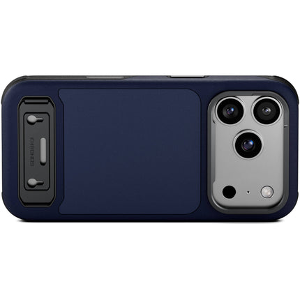 Tilta Khronos Lite Funda iPhone 17 Pro Azul Marino con Soporte Magnético