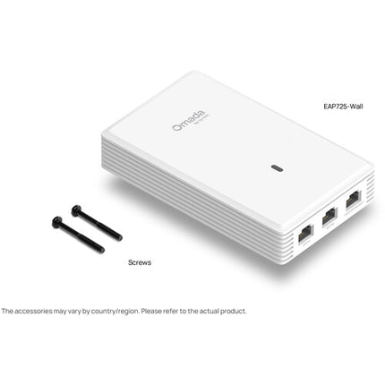 TP-Link EAP725-Wall BE5000 Punto de Acceso Wi-Fi 7 Dual-Banda 5012 Mb/s 750 m²