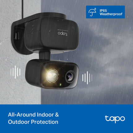 TP-Link Tapo C217 Cámara de Seguridad Wi-Fi 2K 30fps Visión Nocturna 40' 2-Pack