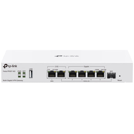 TP-Link Festa FR307-M2 Gateway VPN con puerto 2.5G Ethernet y 4 Gigabit