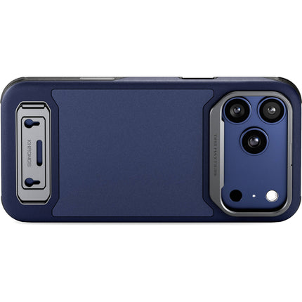 Tilta Khronos Lite Funda para iPhone 17 Pro Max Azul con Soporte Magnético y Esquinas Reforzadas