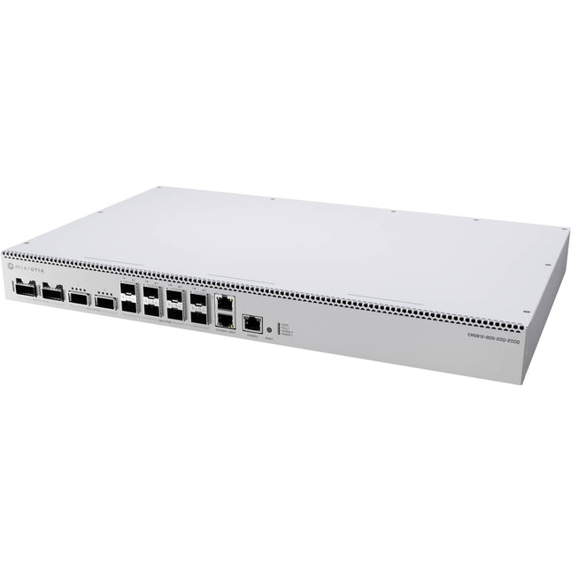 MikroTik CRS812 DDQ Switch Router Gestionado 14 Puertos 2x400G QSFP56-DD 4GB RAM Rackmount