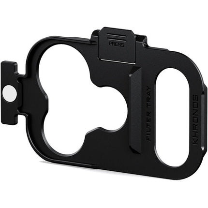 Tilta Khronos Bandeja de Filtro Magnético para iPhone 17 Pro Negro Aleación de Aluminio