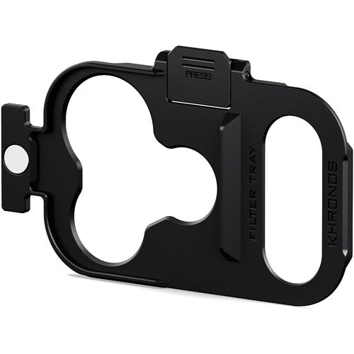 Tilta Khronos Bandeja de Filtro Magnético para iPhone 17 Pro Negro Aleación de Aluminio