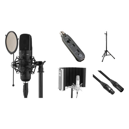 Senal SC-550X Kit de Grabación Vocal Micrófono Cardioide con Interface USB y Filtro de Reflexión