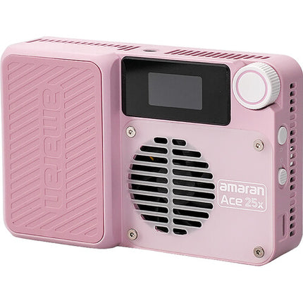 amaran Ace 25x Panel de Luz LED Bi-Color 5600K USB-C Recargable 2-Pack Pink