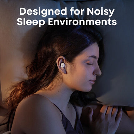 Soundcore by Anker Sleep A30 Auriculares para Dormir Cancelación de Ruido 45 Horas IPX4 con Estuche de Carga