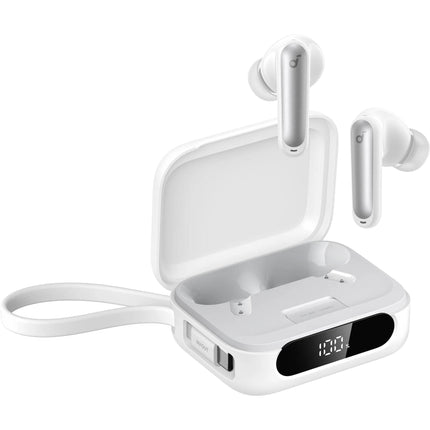 Soundcore by Anker P41i Auriculares Inalámbricos con Cancelación Activa 3000mAh 10W Blanco