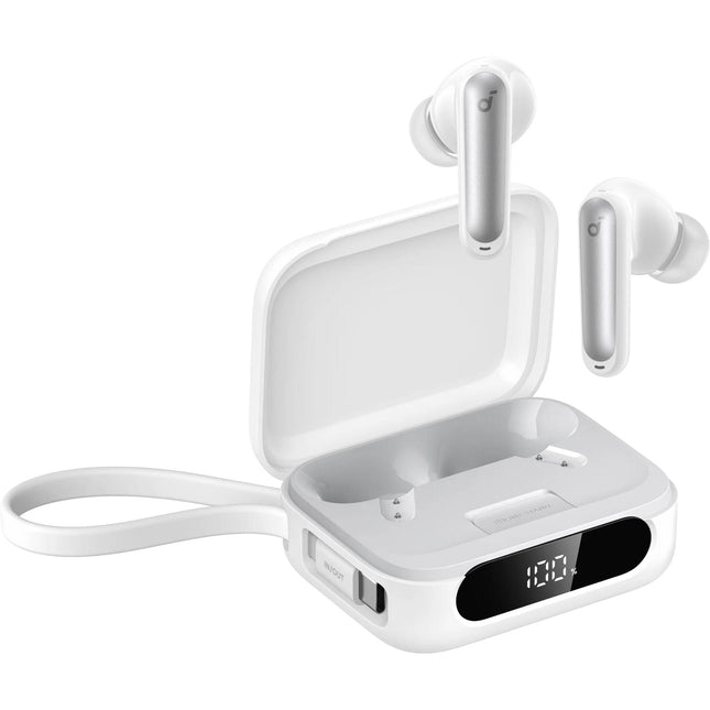 Soundcore by Anker P41i Auriculares Inalámbricos con Cancelación Activa 3000mAh 10W Blanco