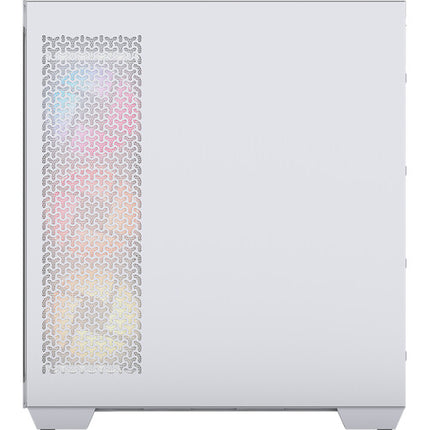CORSAIR 3500X LX-R RGB iCUE LINK Torre Media ATX Blanco 3 Ventiladores 16.73" GPU